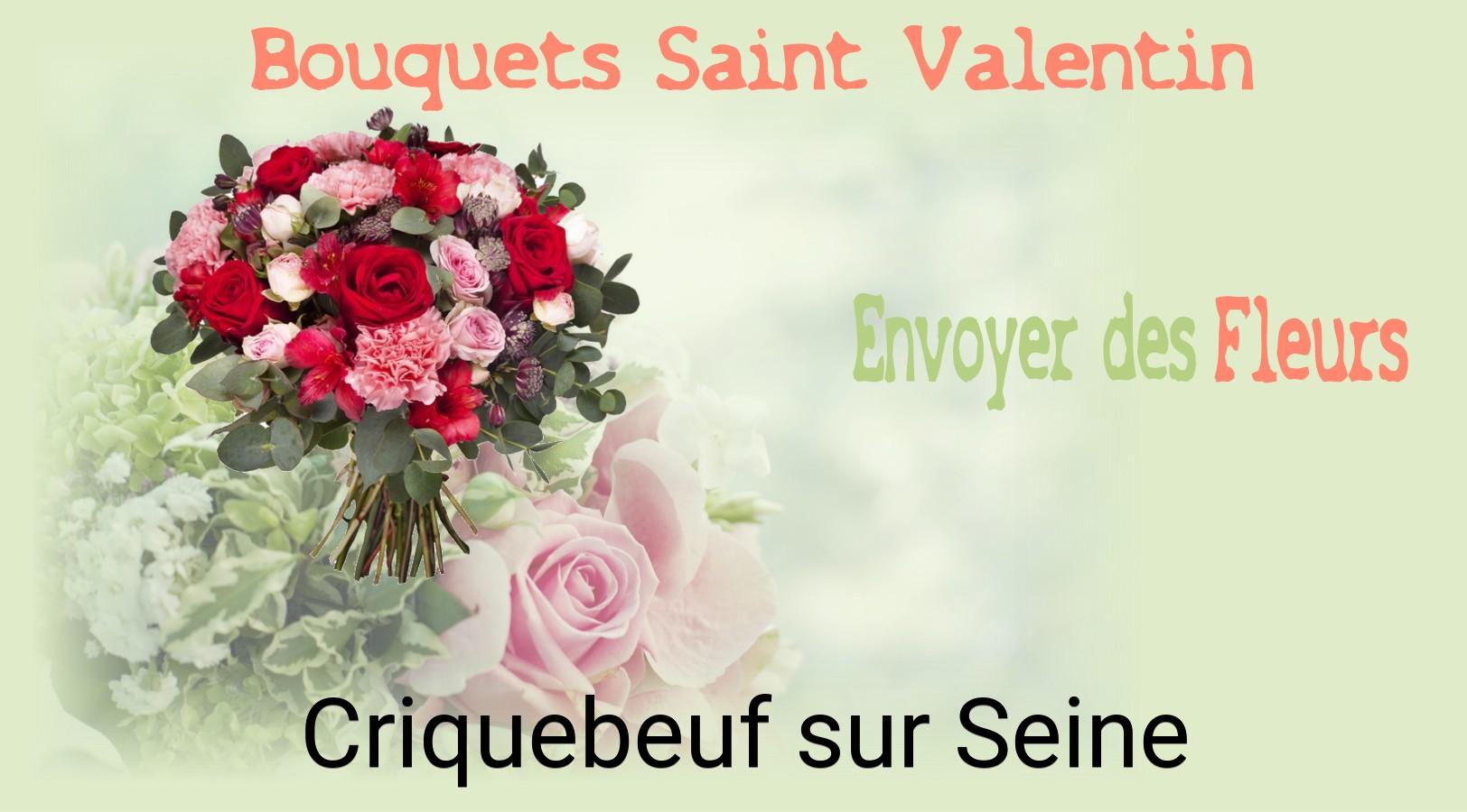 Roses de Saint-Valentin livrées à Criquebeuf-sur-Seine